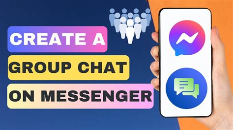 Create a group chat on Messenger .
